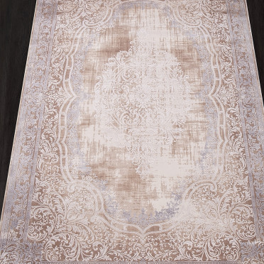 Ковер 21109A - D.BEIGE / CREAM - Прямоугольник - коллекция MILANO