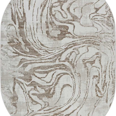 38893A OVAL BEIGE FLS / CREAM FL Olimpos