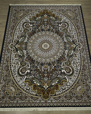 Ковер российский 25777-29733 Tabriz (Хит-сет, бежевый, синий)