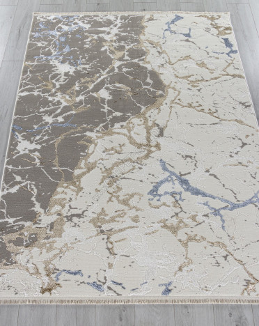 Ковер 27231A - GRY / BLUE - Прямоугольник - коллекция MOSSO