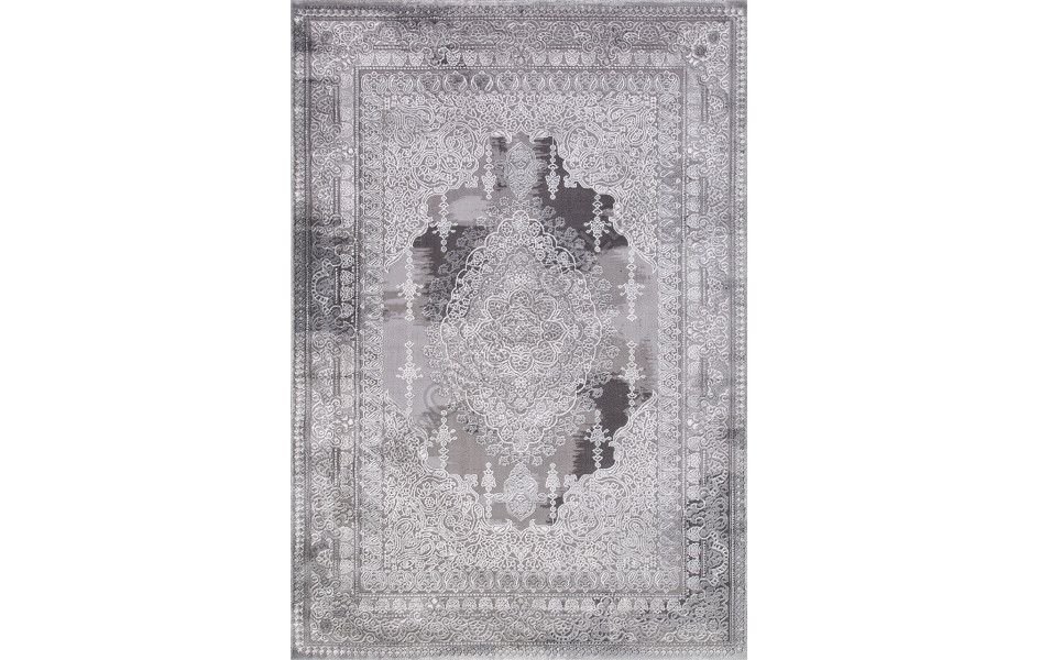 Ковер турецкий прямоугольный 03763A GREY - коллекция ARMINA