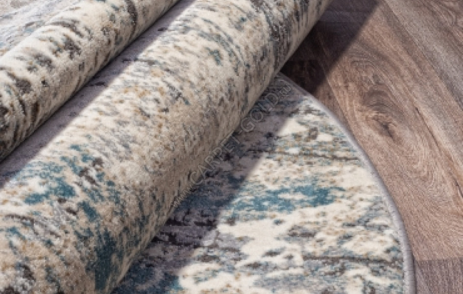 Ковер российский D739 CREAM овальный - коллекция SERENITY