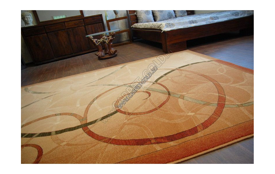 Польский шерстяной ковер ISFAHAN Selma Sahara