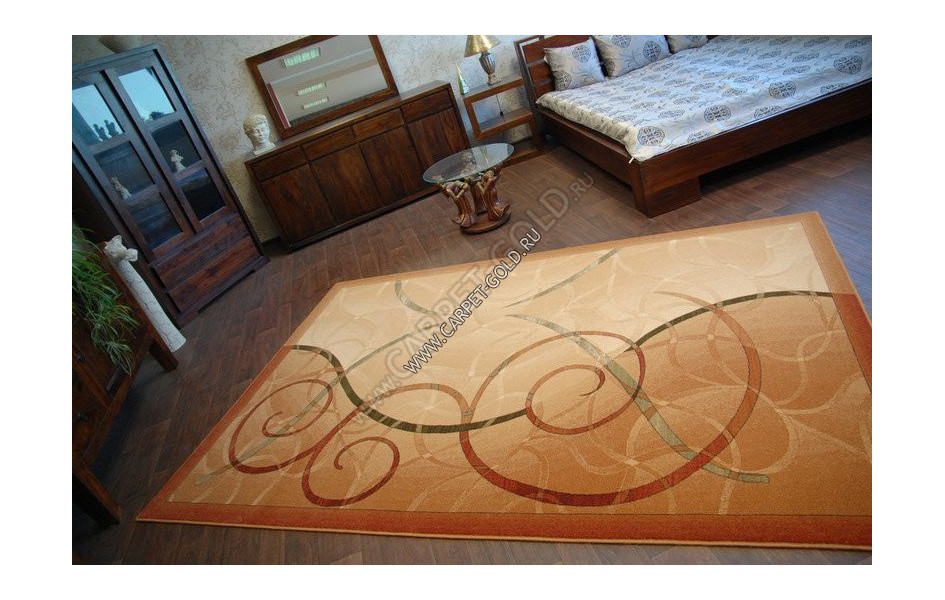 Польский шерстяной ковер ISFAHAN Selma Sahara