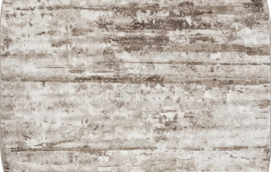 Ковер в стиле модерн F176 - BEIGE - Овал - коллекция ALABAMA