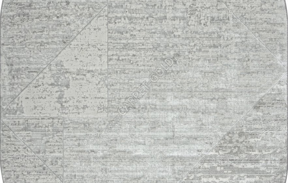 Ковер F196 - CREAM-GRAY - Овал - коллекция SIRIUS