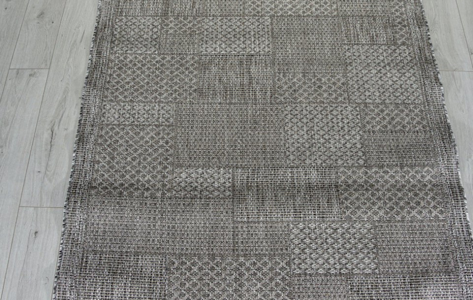 Ковер S148 - DARK GRAY - Дорожка - коллекция KAIR