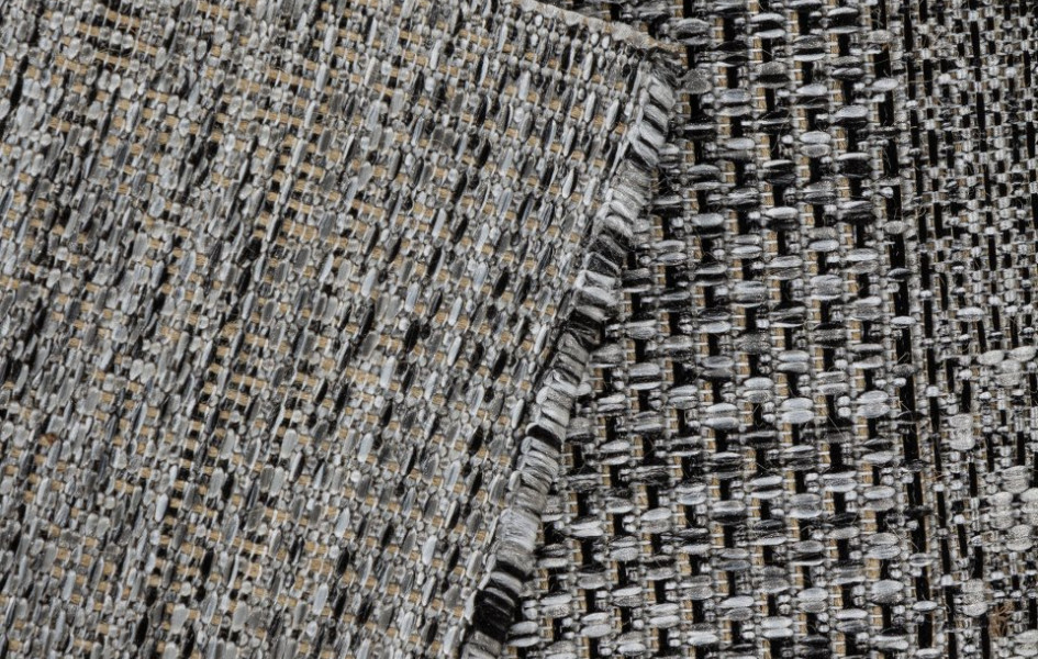 Ковер S148 - DARK GRAY - Дорожка - коллекция KAIR