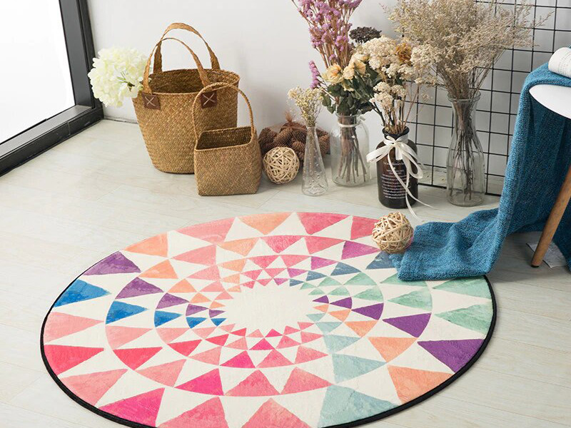 Ковер в детскую с абстрактным рисунком