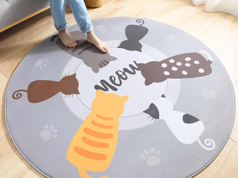 Ковер в детскую с рисунком животных